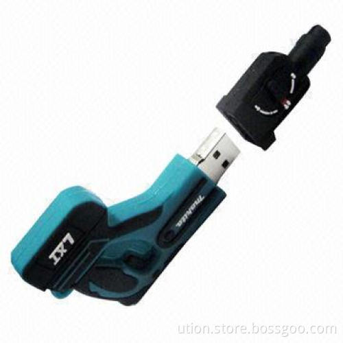 USB Disk 2.0 with 1 to 64GB Memory Capacity and Tool Design Free Logo
